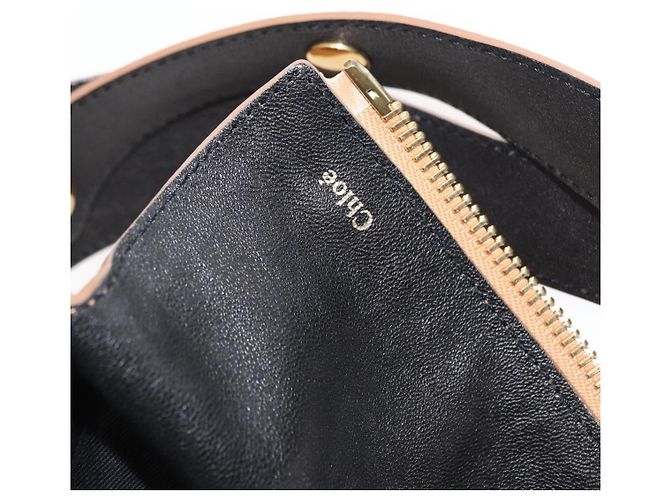 Chloé Chloe Vanessa Pelle Medium Marrone - vista 6