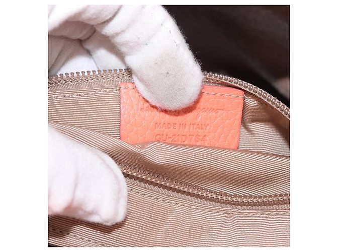 Salvatore Ferragamo Gancini Leather Rosa - vista 7
