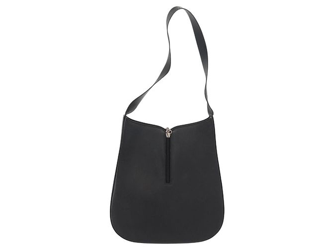 Bolso de Hombro Gancini de Cuero Salvatore Ferragamo Negro - vista 2