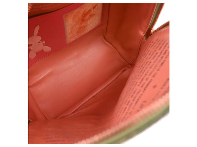 Louis Vuitton Palm Springs Édition Limitée Jeff Koons Da Vinci Print Canvas PM Multicolore - vue 3