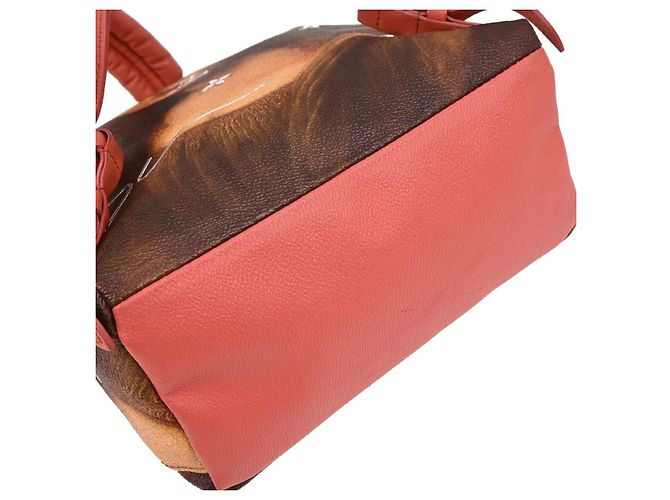 Louis Vuitton Palm Springs Édition Limitée Jeff Koons Da Vinci Print Canvas PM Multicolore - vue 7