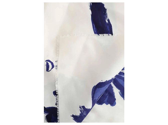 Dior Lenço de seda branco - vista 5