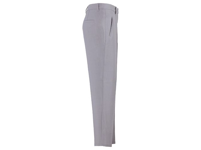 Damenhose aus Wolle und Viskose von Brunello Cucinelli Grau - Ansicht 2