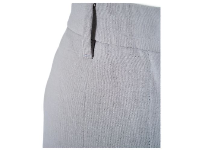 Damenhose aus Wolle und Viskose von Brunello Cucinelli Grau - Ansicht 4