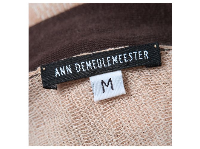 Autre Marque Cárdigan ligero de algodón Ann Demeulemeester – años 10 Negro - vista 4