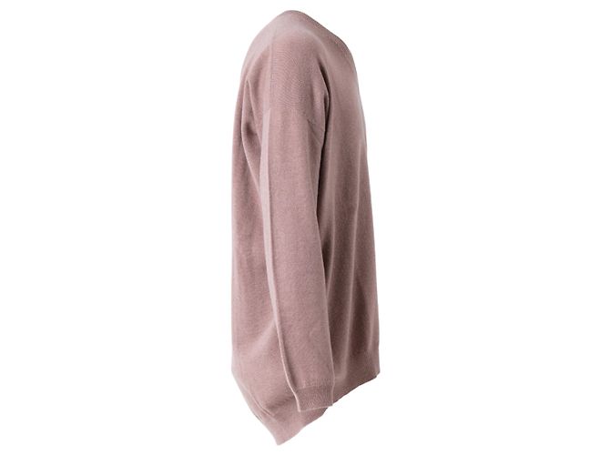 Brunello Cucinelli taupe Kaschmir V-Ausschnitt Pullover – 2010er Grau - Ansicht 2
