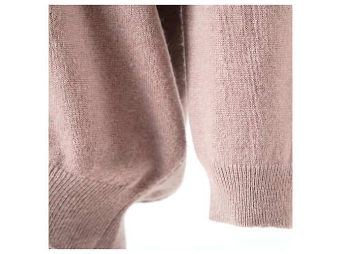 Brunello Cucinelli taupe Kaschmir V-Ausschnitt Pullover – 2010er Grau - Ansicht 6