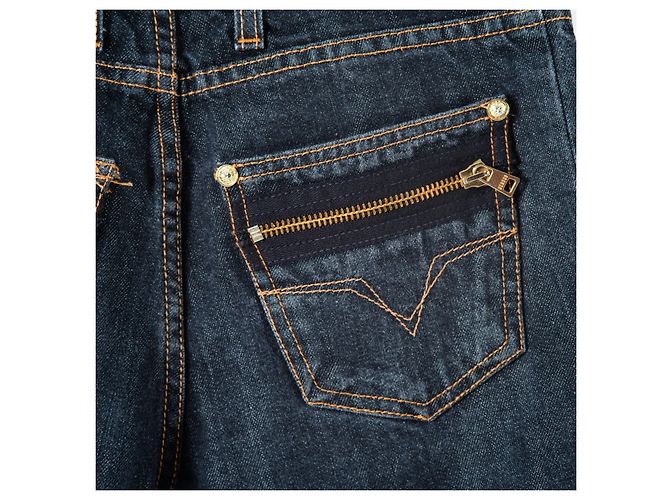 Jeans in denim biker Versus Versace – anni 2000 Multicolore - vista 2