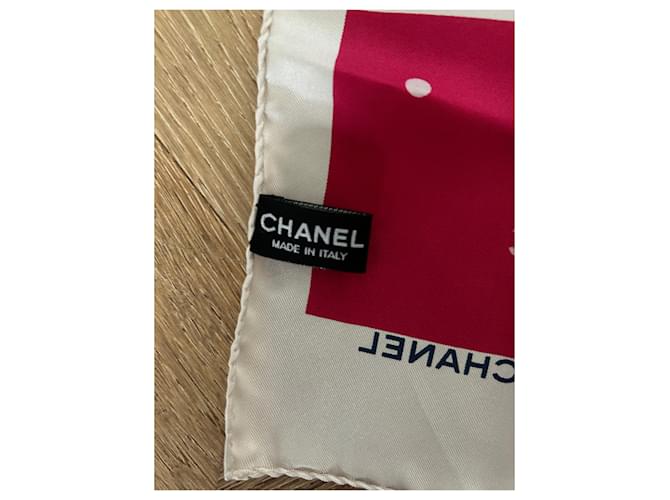 Chanel Seidentuch 90 cm Pink - Ansicht 5