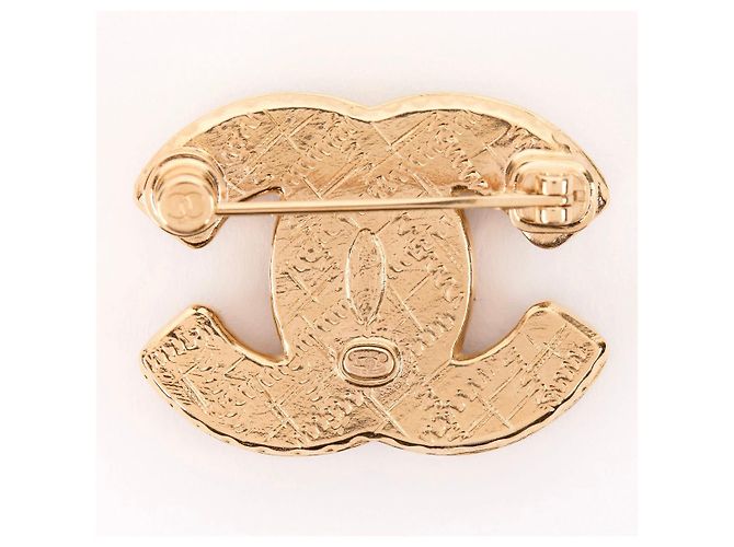 Spilla Chanel in Metallo Dorato D'oro - vista 4