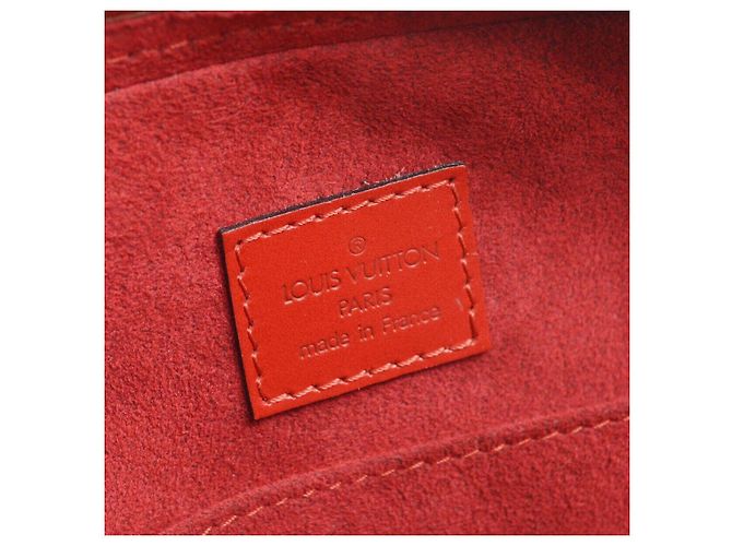Borsa Jasmin Louis Vuitton in pelle Epi Rosso - vista 5