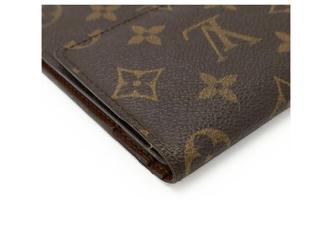Langbörse Tri-Fold Pochette Passport Monogram Louis Vuitton Braun - Ansicht 4