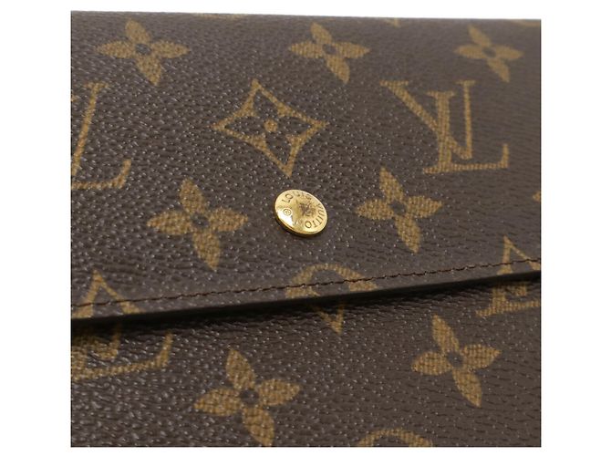 Langbörse Tri-Fold Pochette Passport Monogram Louis Vuitton Braun - Ansicht 5