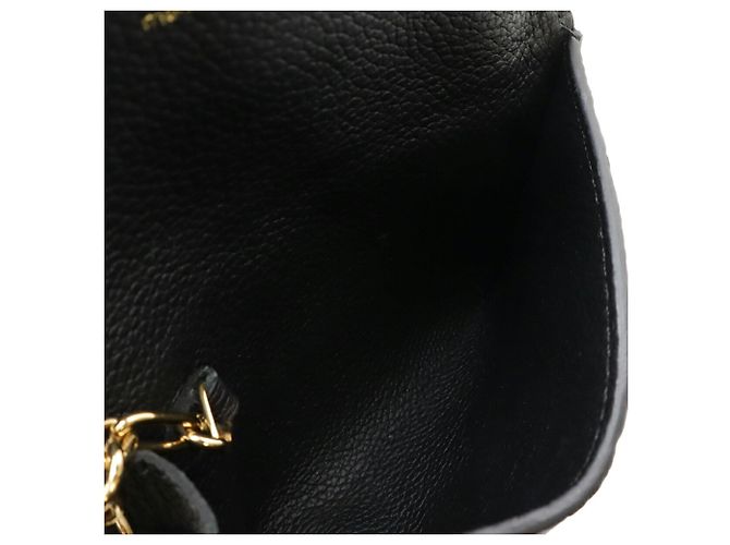 Monedero de cuero Monogram Empreinte Louis Vuitton Negro - vista 7