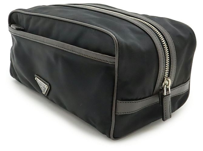 Pochette Triangle en Jacquard Prada - vue 3