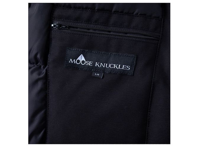 Autre Marque Moose Knuckles Black Down Parka Jacket - view 10