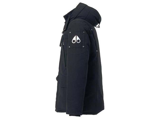 Autre Marque Moose Knuckles Black Down Parka Jacket - view 2