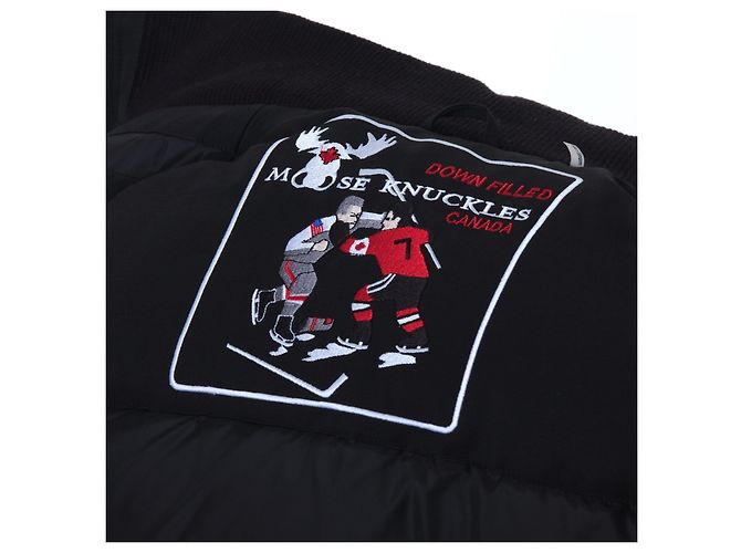 Autre Marque Moose Knuckles Black Down Parka Jacket - view 9