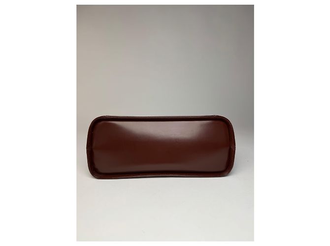 Vintage Givenchy Lederhandtasche braun - Ansicht 6