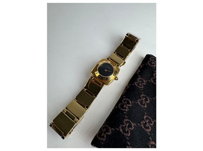 Orologio Gucci Vintage Dorato D'oro - vista 2