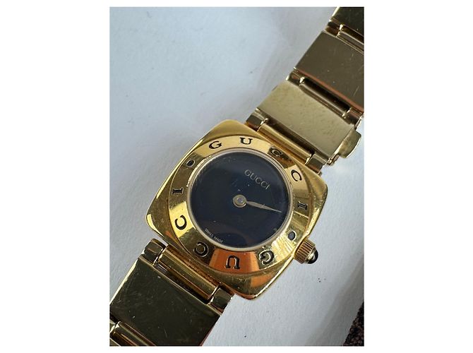 Orologio Gucci Vintage Dorato D'oro - vista 3