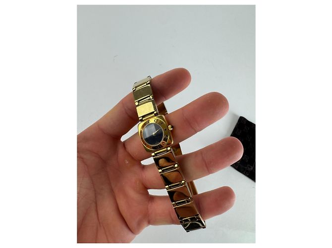 Orologio Gucci Vintage Dorato D'oro - vista 5