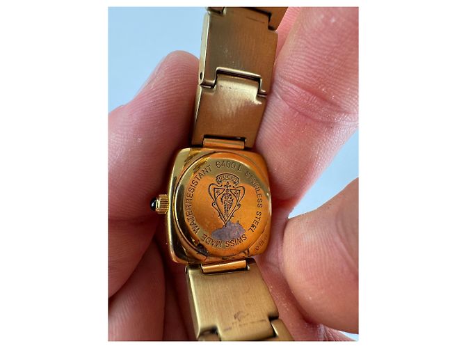 Orologio Gucci Vintage Dorato D'oro - vista 8