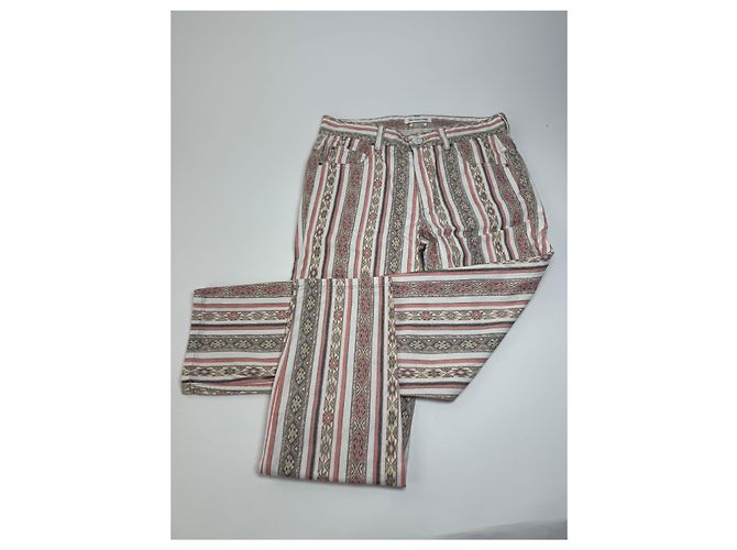 Jeans Rayados Isabel Marant S Multicolor - vista 11