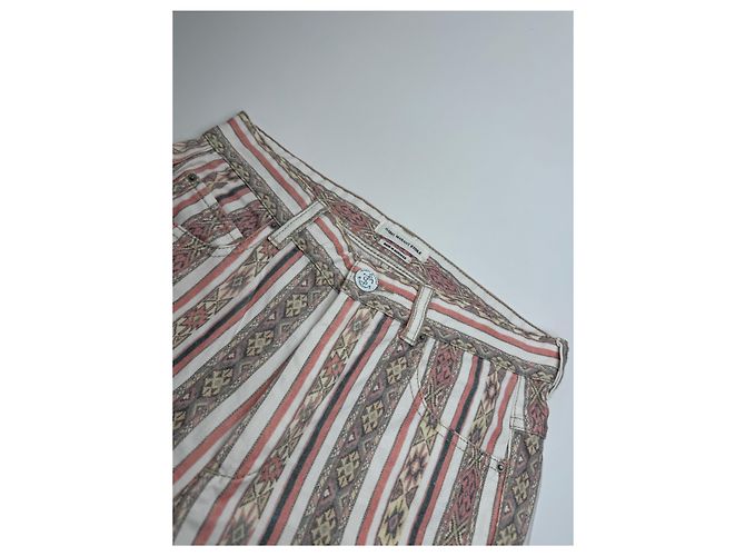 Jeans Rayados Isabel Marant S Multicolor - vista 3
