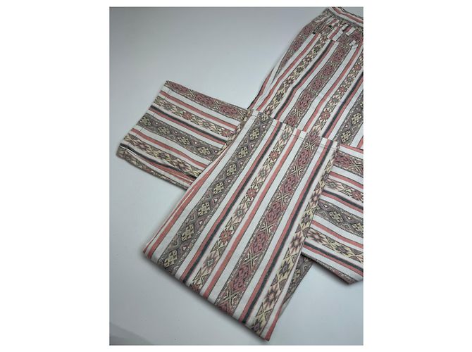 Jeans Rayados Isabel Marant S Multicolor - vista 4