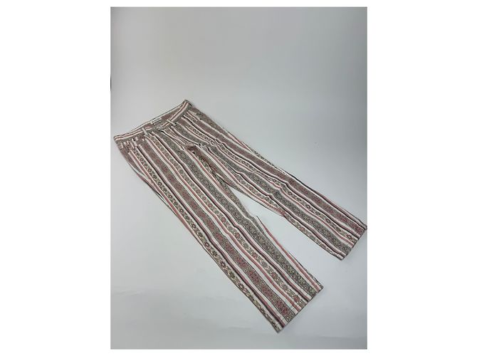 Jeans Rayados Isabel Marant S Multicolor - vista 5
