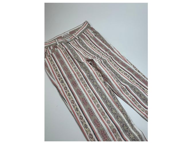 Jeans Rayados Isabel Marant S Multicolor - vista 6