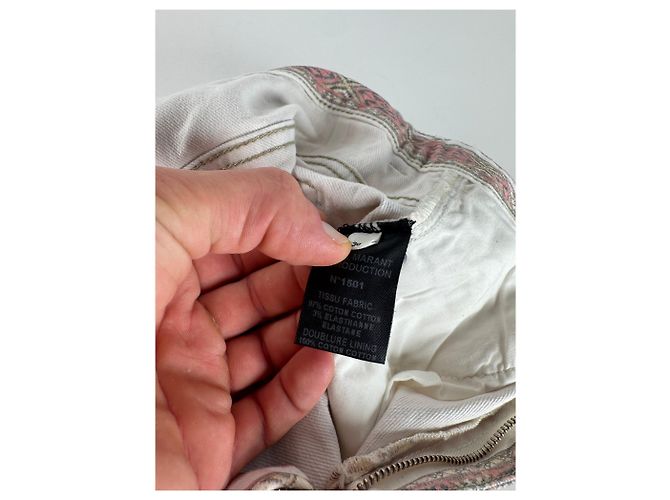 Jeans Rayados Isabel Marant S Multicolor - vista 8