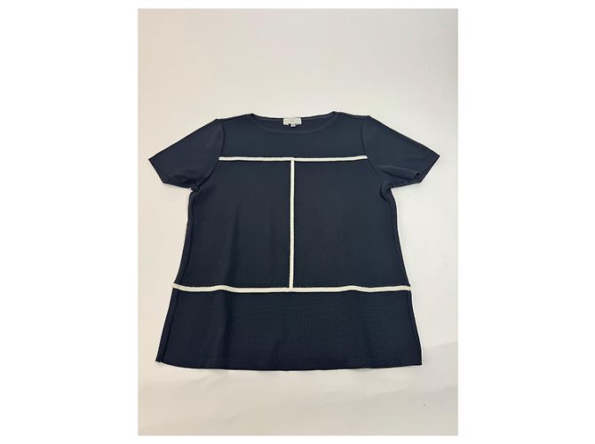 Camicia Vintage Balenciaga Nero Bianco M - vista 2