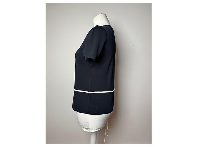 Camicia Vintage Balenciaga Nero Bianco M - vista 3