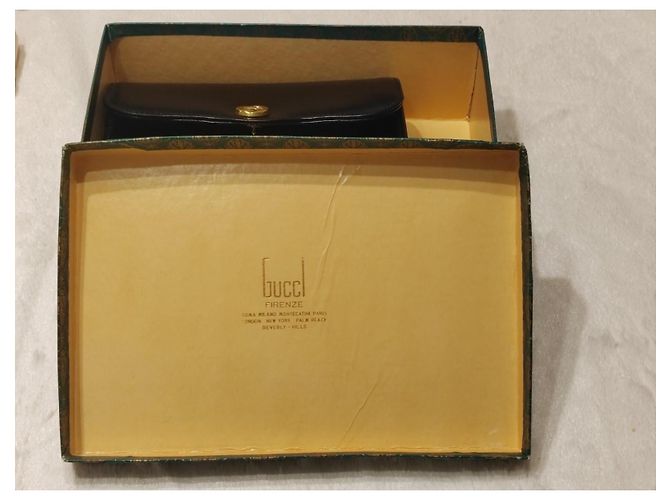 Clutch Gucci Blondie in pelle nera Nero - vista 10