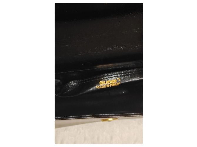 Clutch Gucci Blondie in pelle nera Nero - vista 11