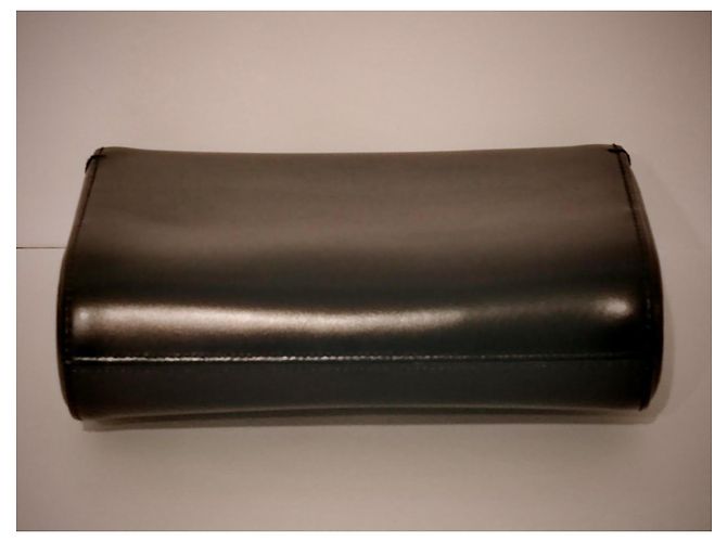 Clutch Gucci Blondie in pelle nera Nero - vista 5