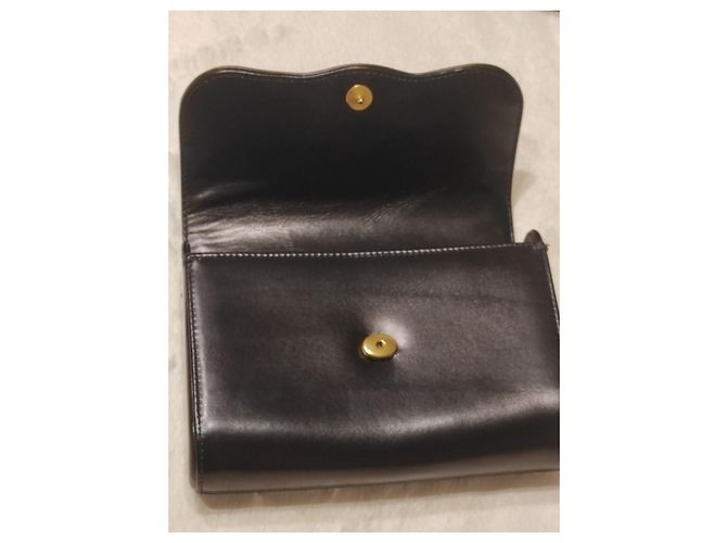 Clutch Gucci Blondie in pelle nera Nero - vista 6