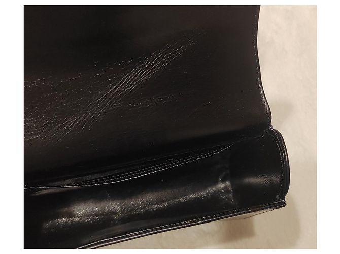 Clutch Gucci Blondie in pelle nera Nero - vista 7