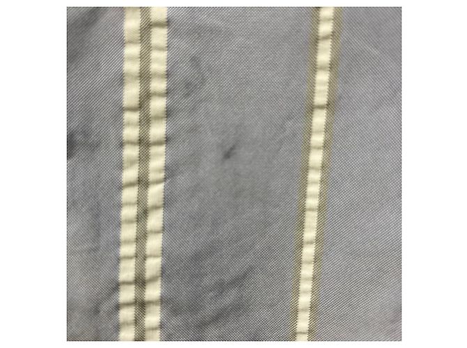 Autre Marque TOGA PULLA Memory Taft-Streifenbluse Blau - Ansicht 7