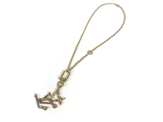 Set di Collane Panda Louis Vuitton x Takashi Murakami Multicolore D'oro - vista 10