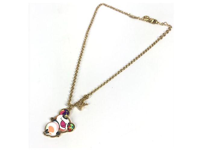 Set di Collane Panda Louis Vuitton x Takashi Murakami Multicolore D'oro - vista 17