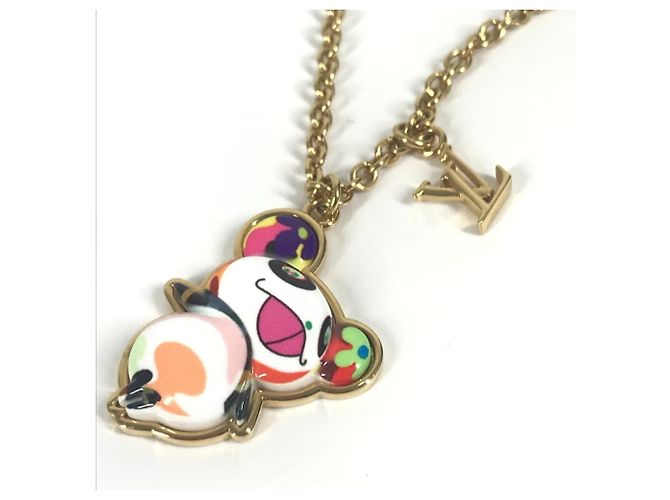 Set di Collane Panda Louis Vuitton x Takashi Murakami Multicolore D'oro - vista 18
