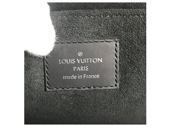 Pochette Jour GM in pelle Epi Louis Vuitton Supreme Nero - vista 5