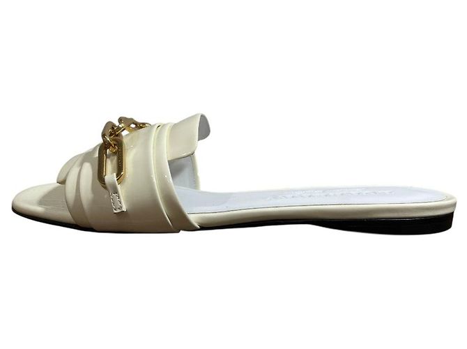 Burberry Lackleder-Mules Roh - Ansicht 4