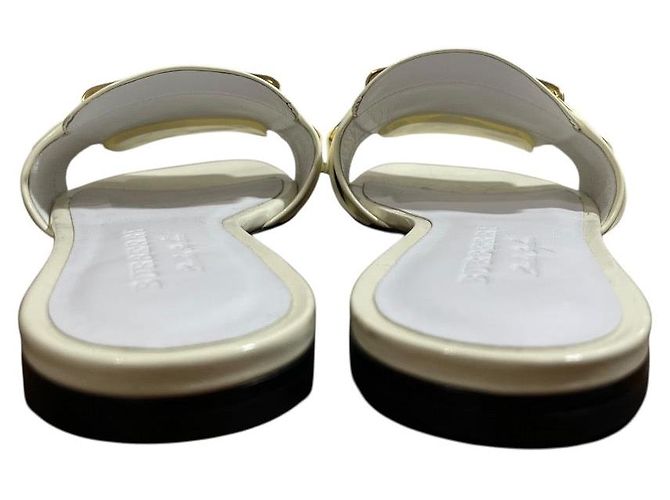 Burberry Lackleder-Mules Roh - Ansicht 7