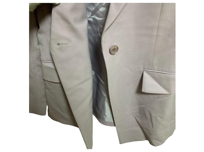 Chaqueta de lana trazable de Theory Púrpura - vista 4