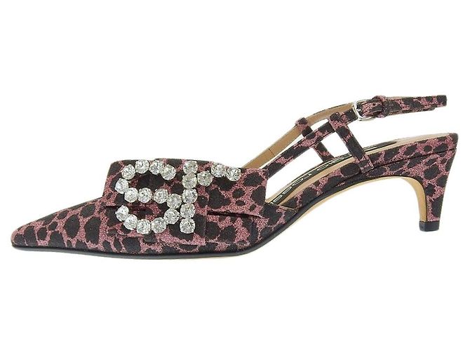 Autre Marque Décolleté Slingback SR Sergio Rossi Rosa - vista 3