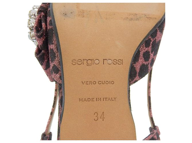 Autre Marque Décolleté Slingback SR Sergio Rossi Rosa - vista 8